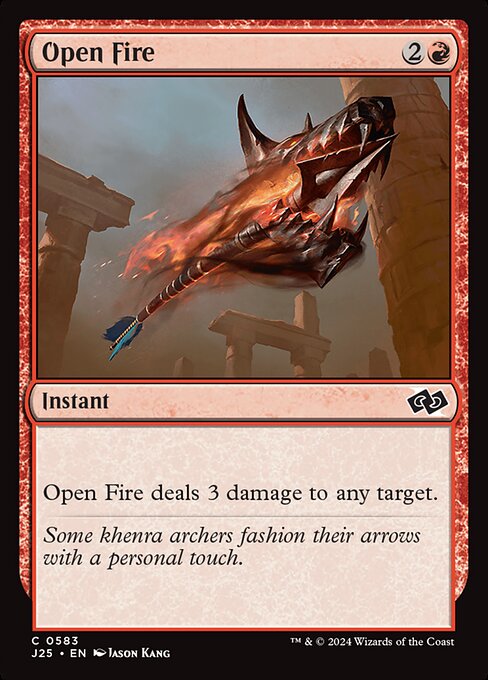 Open Fire (J25 583)