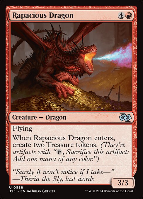 Rapacious Dragon (J25 588)