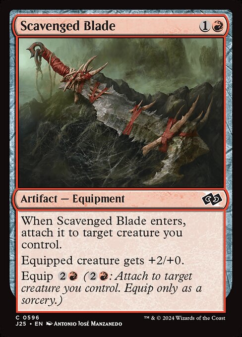 Scavenged Blade (J25 596)