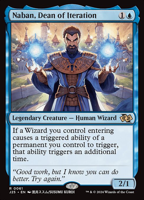Naban, Dean of Iteration (J25 61)