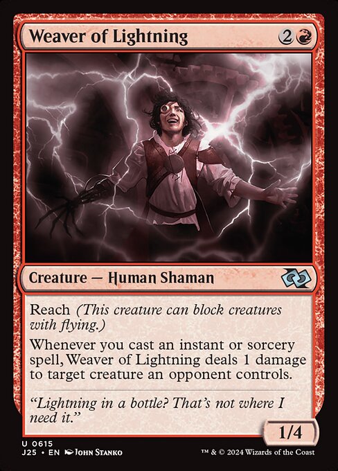 Weaver of Lightning (J25 615)