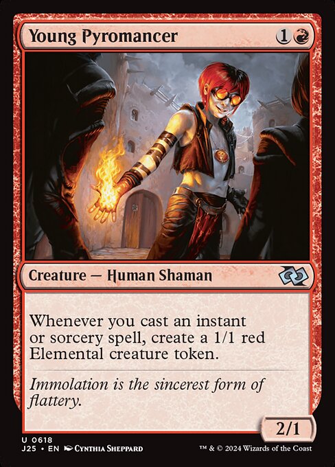 Young Pyromancer (J25 618)