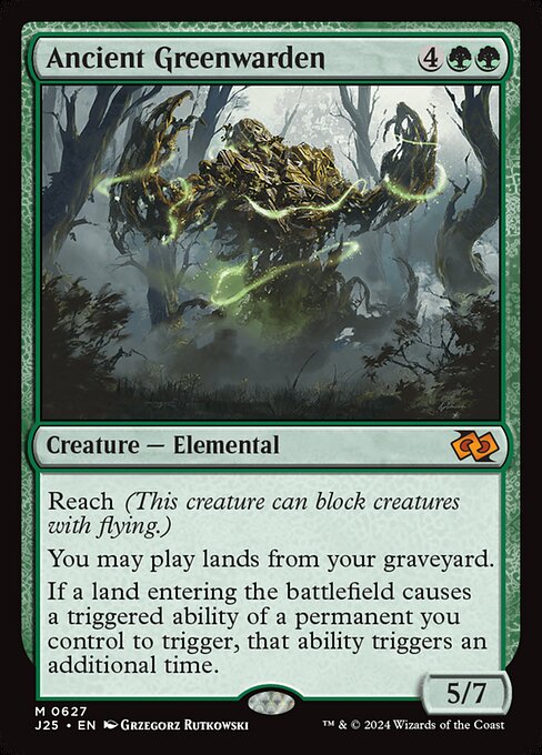 Ancient Greenwarden (J25 627)