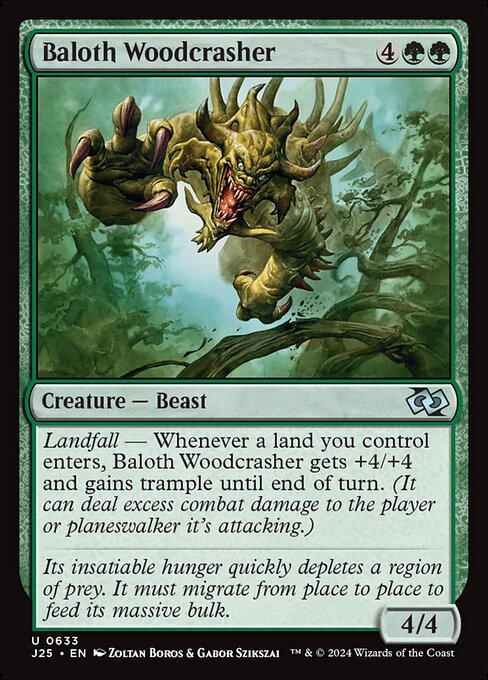 Baloth Woodcrasher (J25 633)