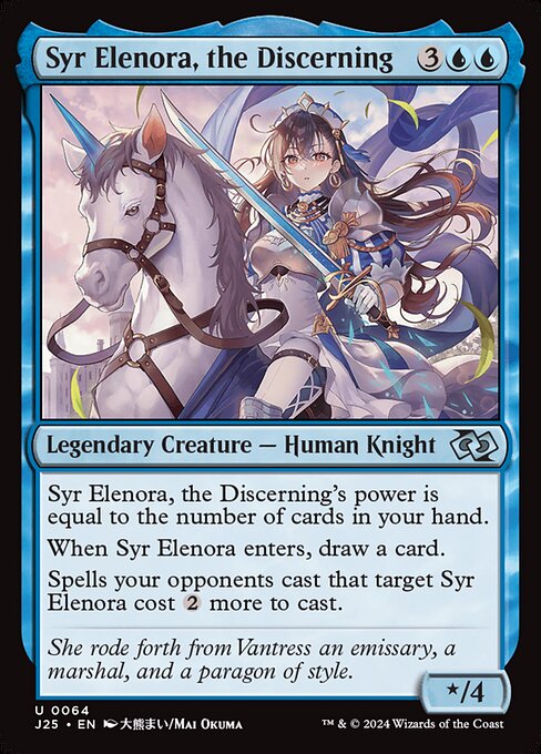 Syr Elenora, the Discerning (J25 64)