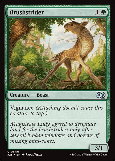 Brushstrider (J25 640)