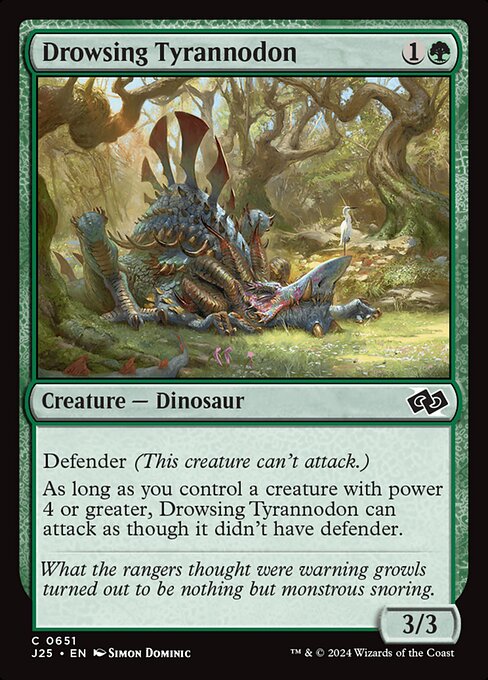 Drowsing Tyrannodon (J25 651)