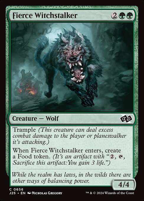 Fierce Witchstalker (J25 656)