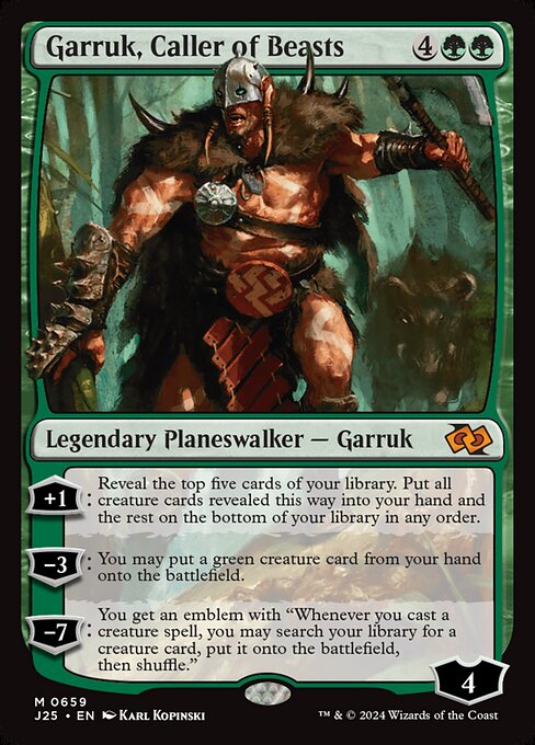 Garruk, Caller of Beasts (J25 659)