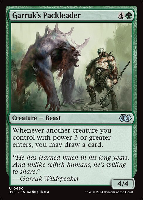 Garruk's Packleader (J25 660)
