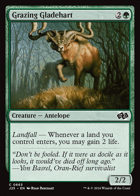 Grazing Gladehart (J25 665)