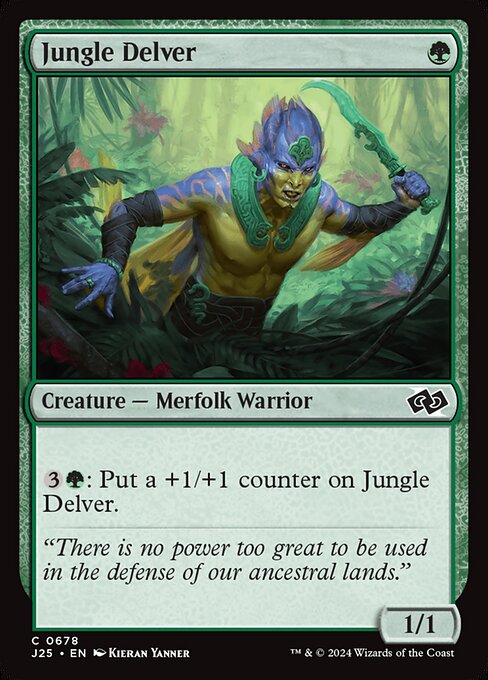 Jungle Delver (J25 678)