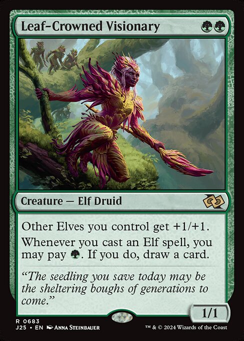 Leaf-Crowned Visionary (J25 683)