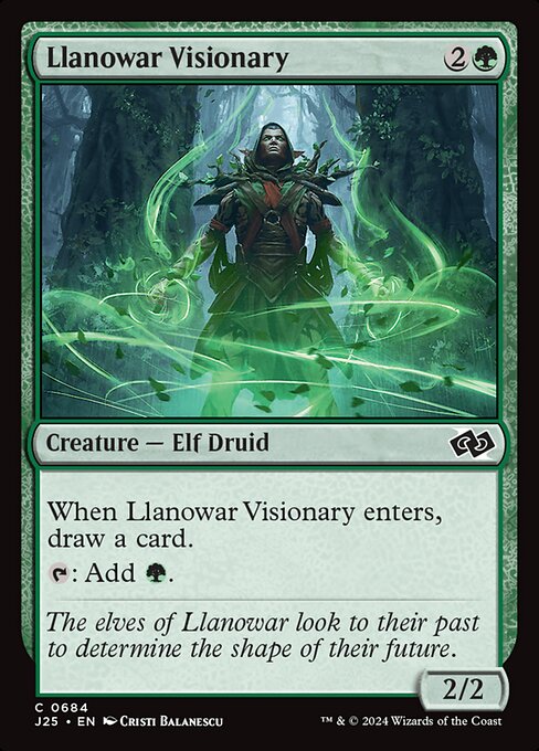 Llanowar Visionary (J25 684)
