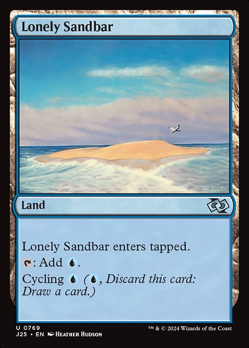 Lonely Sandbar (J25 769)