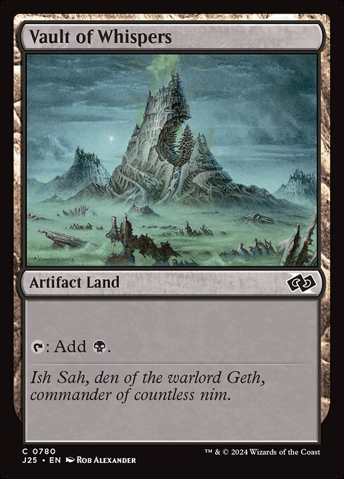 Vault of Whispers (J25 780)