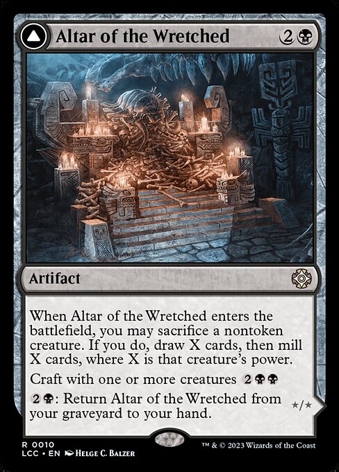 Altar of the Wretched // Wretched Bonemass (LCC 10)