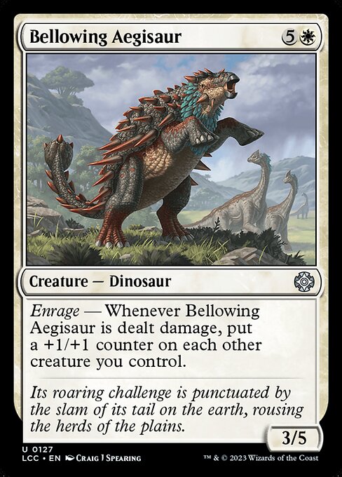 Bellowing Aegisaur (LCC 127)
