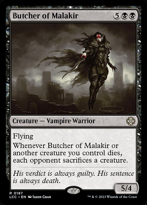 Butcher of Malakir (LCC 187)