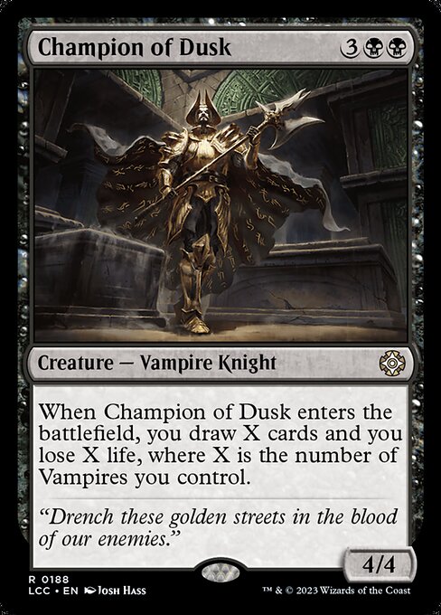 Champion of Dusk (LCC 188)