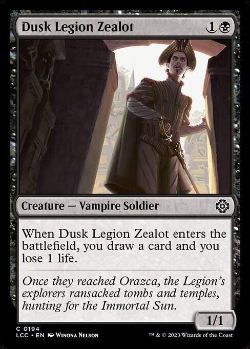 Dusk Legion Zealot (LCC 194)