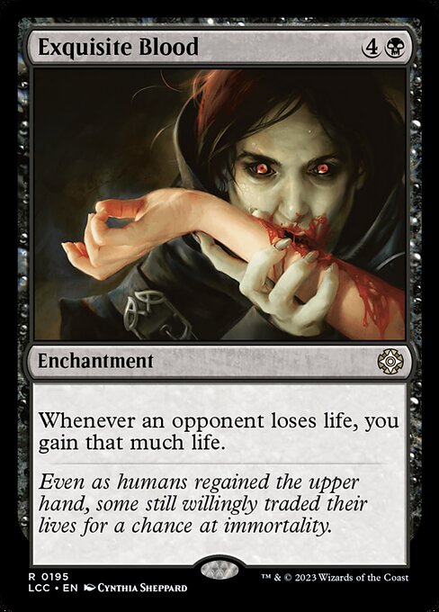 Exquisite Blood (LCC 195)