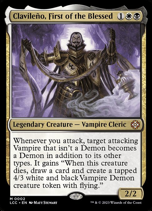 Clavileño, First of the Blessed (LCC 2)