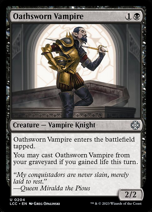 Oathsworn Vampire (LCC 204)