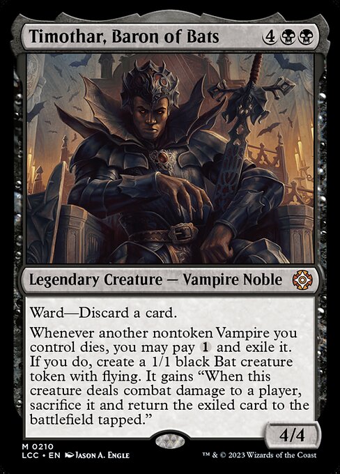 Timothar, Baron of Bats (LCC 210)