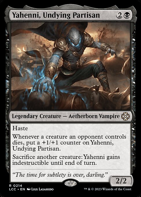 Yahenni, Undying Partisan (LCC 214)