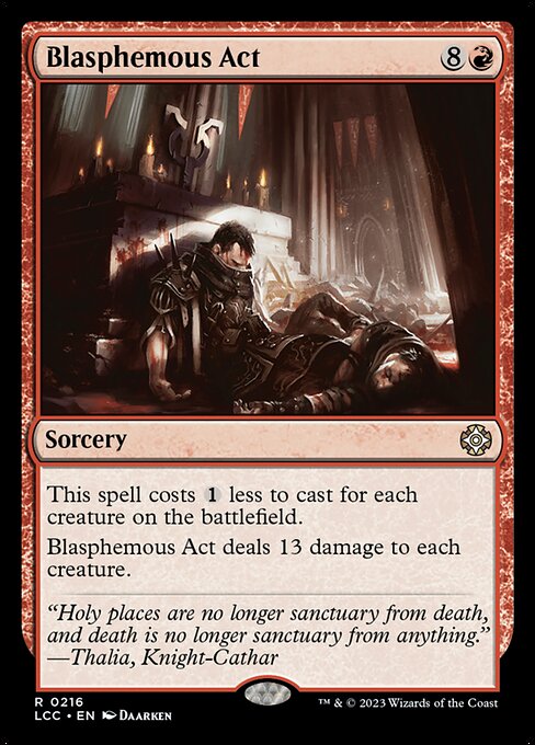 Blasphemous Act (LCC 216)