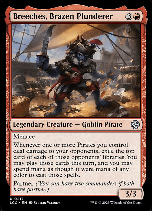 Breeches, Brazen Plunderer (LCC 217)