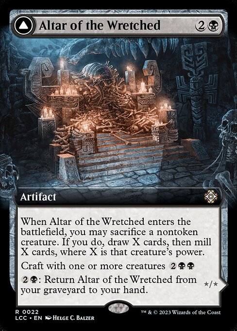 Altar of the Wretched // Wretched Bonemass (LCC 22)