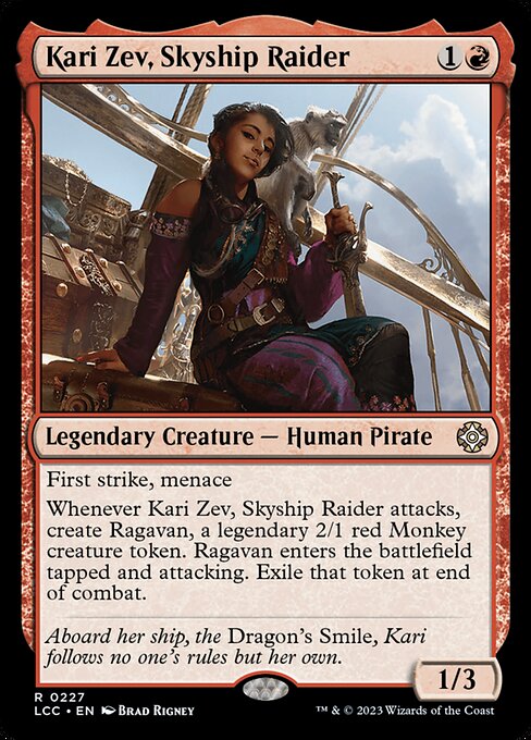 Kari Zev, Skyship Raider (LCC 227)