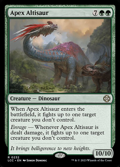 Apex Altisaur (LCC 232)