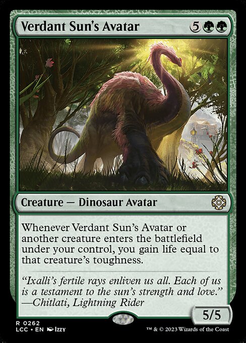 Verdant Sun's Avatar (LCC 262)