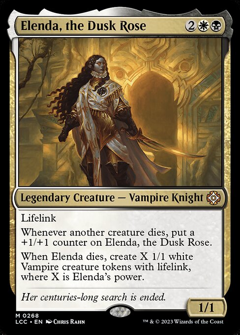 Elenda, the Dusk Rose (LCC 268)