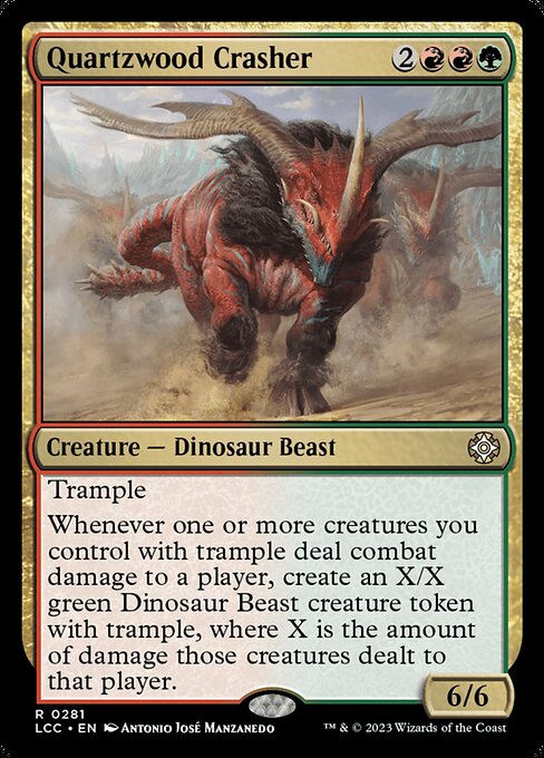 Quartzwood Crasher (LCC 281)