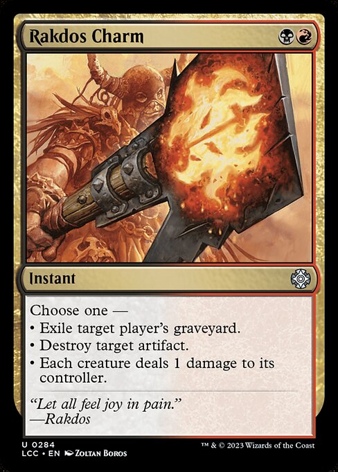 Rakdos Charm (LCC 284)