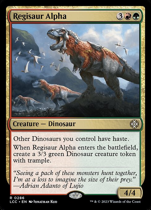 Regisaur Alpha (LCC 286)