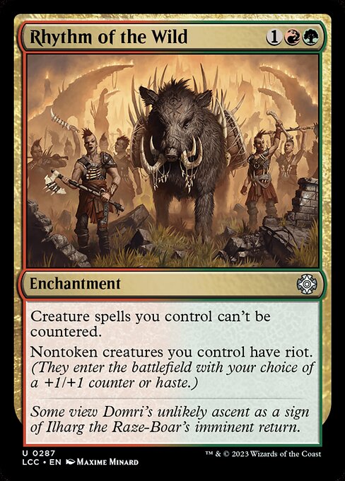 Rhythm of the Wild (LCC 287)