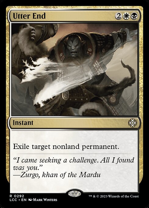 Utter End (LCC 292)