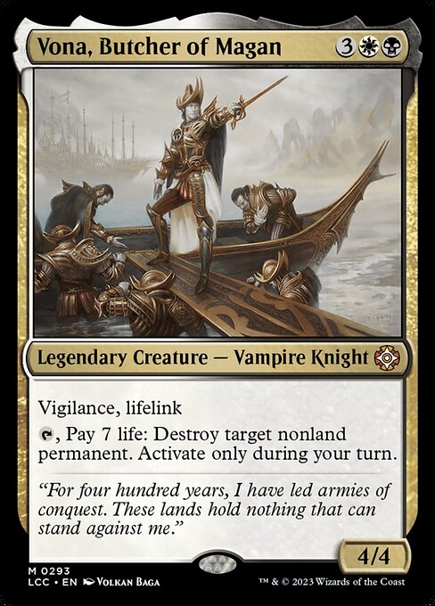 Vona, Butcher of Magan (LCC 293)