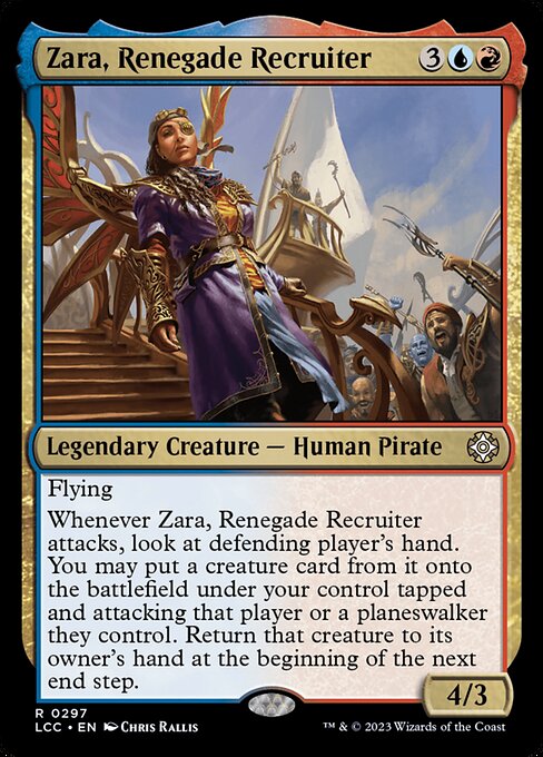 Zara, Renegade Recruiter (LCC 297)