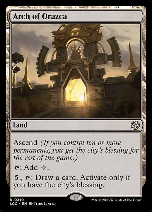 Arch of Orazca (LCC 319)