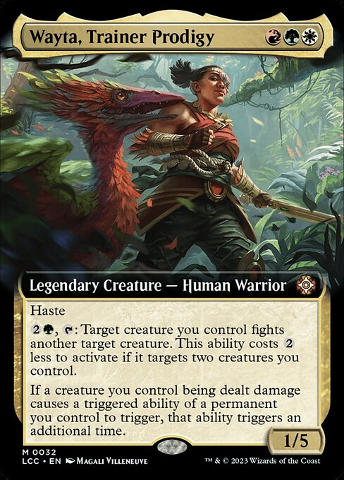 Wayta, Trainer Prodigy (LCC 32)