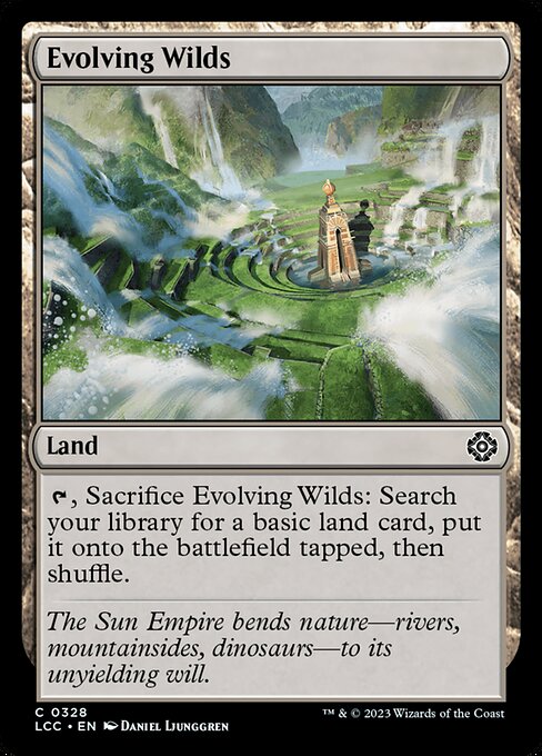 Evolving Wilds (LCC 328)