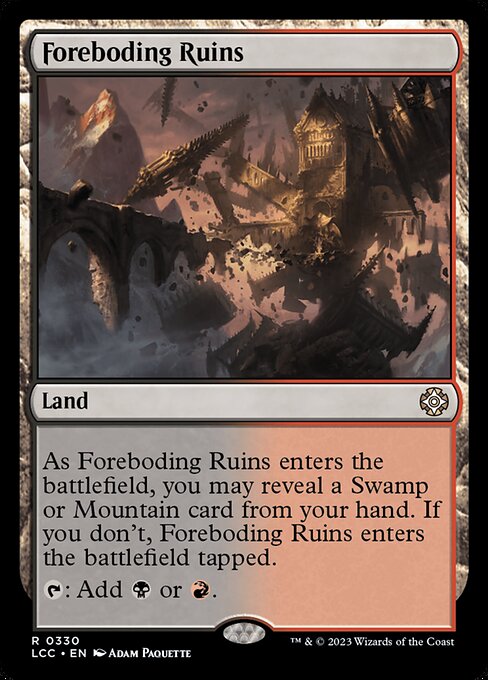 Foreboding Ruins (LCC 330)