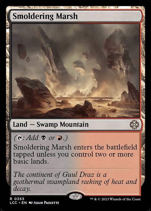 Smoldering Marsh (LCC 353)