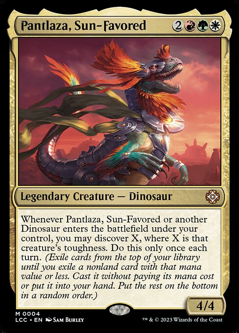 Pantlaza, Sun-Favored (LCC 4)